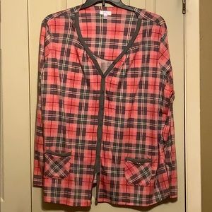 Pink and Gray PJ set. 3xl